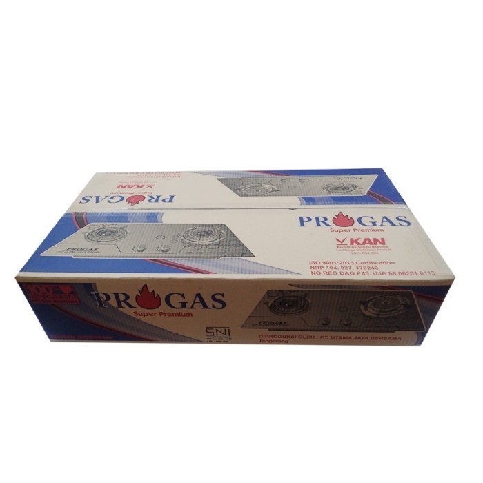 Kompor Progas Tanam 2 Tungku Kaca