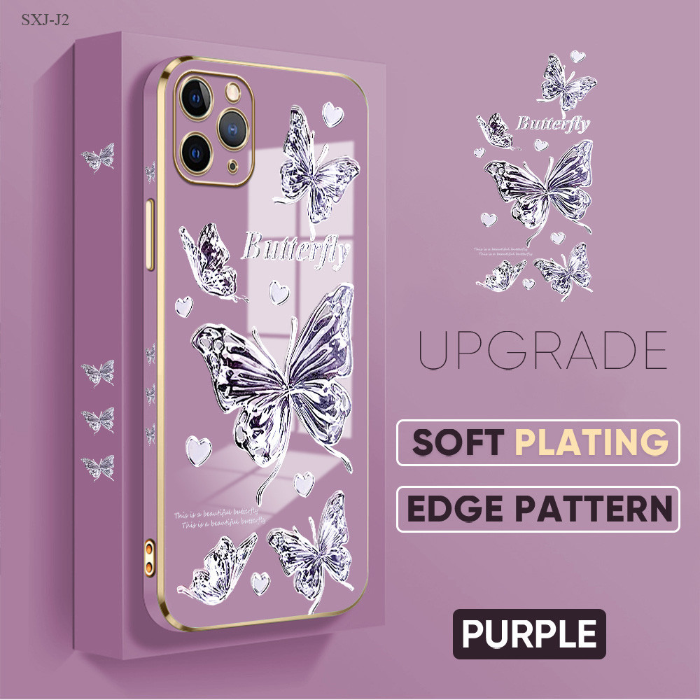 Softcase Luxury Plating Design Casing Hp For Compitable With Samsung Galaxy J2 J4 J6 J7 Core Prime P