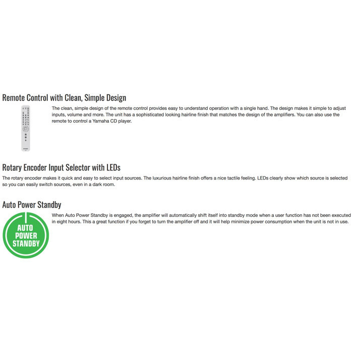 Yamaha As301 As 301 Stereo Integrated Amplifier Sln Marantz