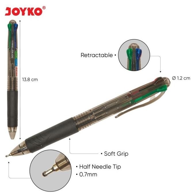 

Ball Pen / Pena Joyko BP-213 /Quaco / HARGA 1 BOX 12 PCS LT