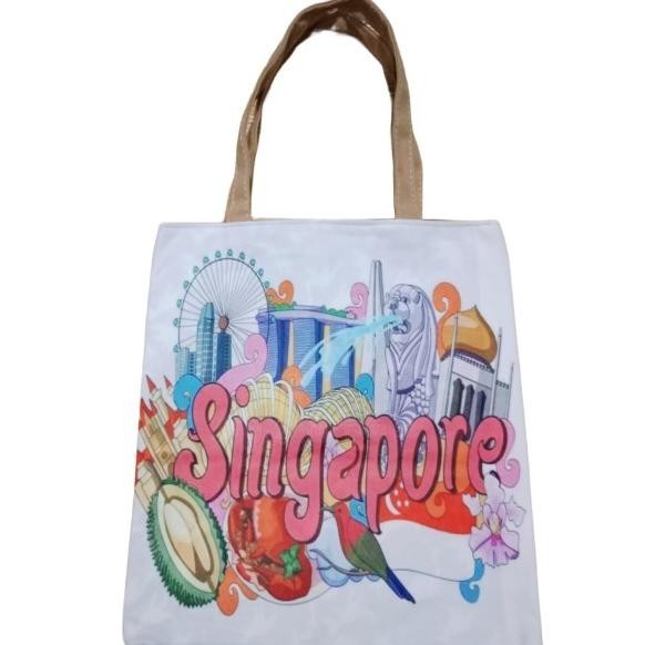 Totebag Singapore | Tas Singapore | Tas Oleh Oleh Singapura