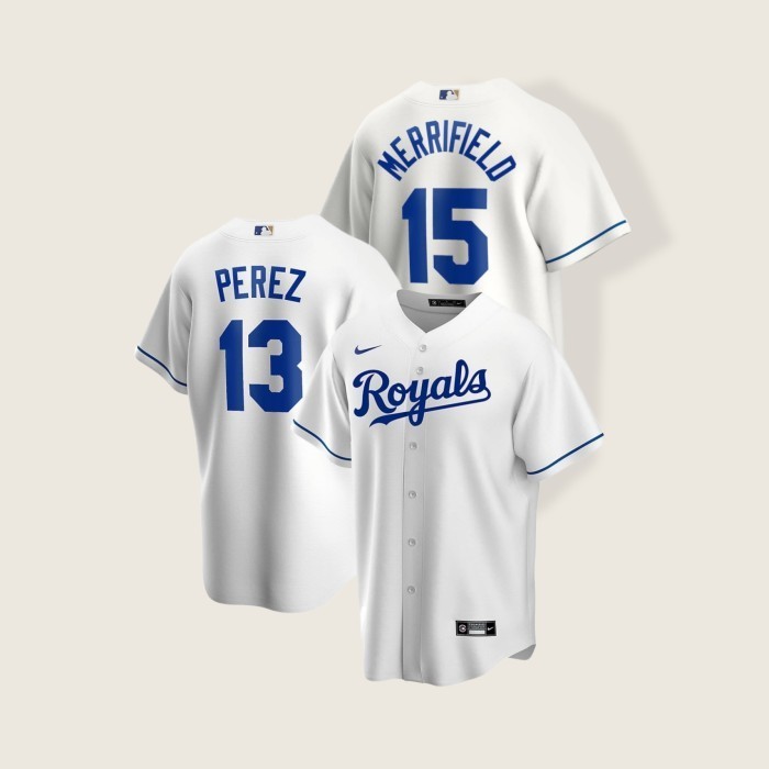 Jersey Baju Mlb Baseball Kansas City Royals No Majestic