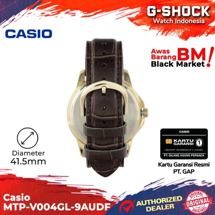 Casio General Mtp-V004Gl-9Audf Mtp-V004Gl Mtp-V004 Mtpv004Gl Mtp V004G