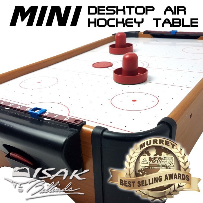 Baru Mini Desktop Air Hockey Table - Mainan Hadiah Anak Meja Billiard Kecil
