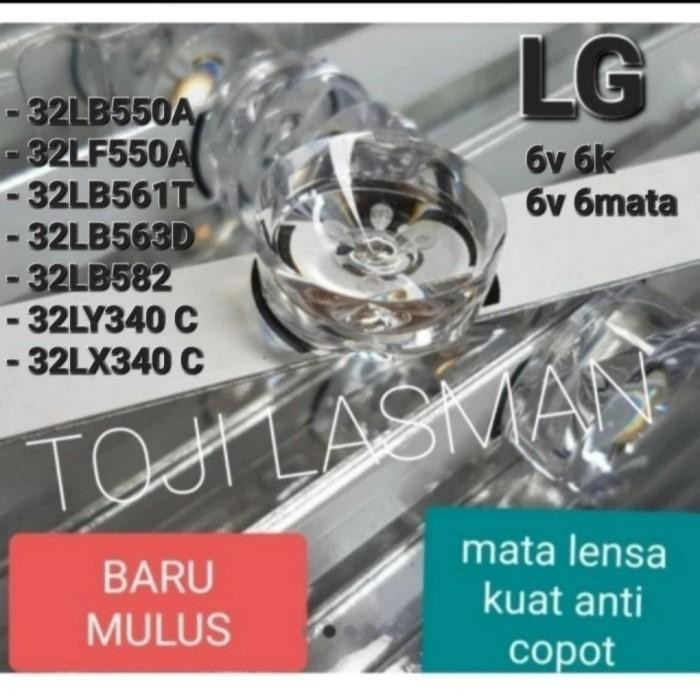 BACKLIGHT TV LED LG 32LF550 32LB550 32LB550A 32LB 32LF LAMPU 6V BL 6K