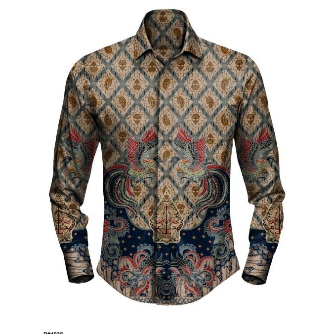 New Kain Batik Tulis / Baju Batik Tulis / Pola Baju Batik - 4038 Original