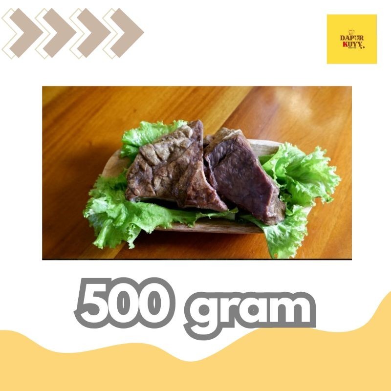 

PARU SAPI SEGAR 500 GRAM
