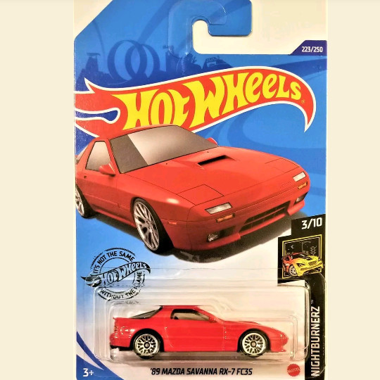 Hot Wheels 89 Mazda Savanna Rx-7 Fc35 Fc3S Nightburnerz Rx7 2020