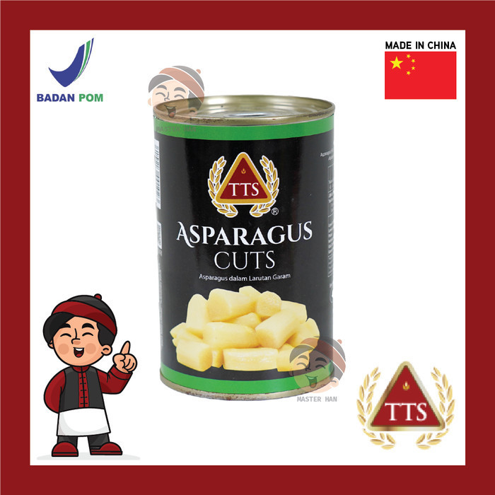 

TTS Asparagus Cuts / Asparagus Kaleng 430gr