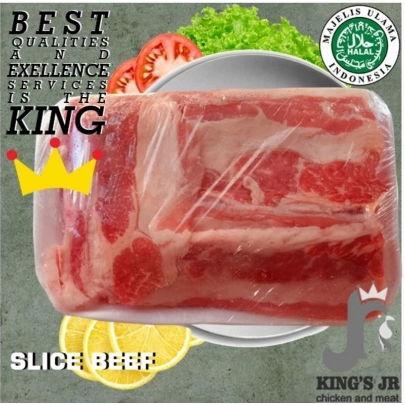 

Daging Sapi Slice / Beef Shortplate / Yoshinoya Beef Frozen 500Gr -Gratisongkir