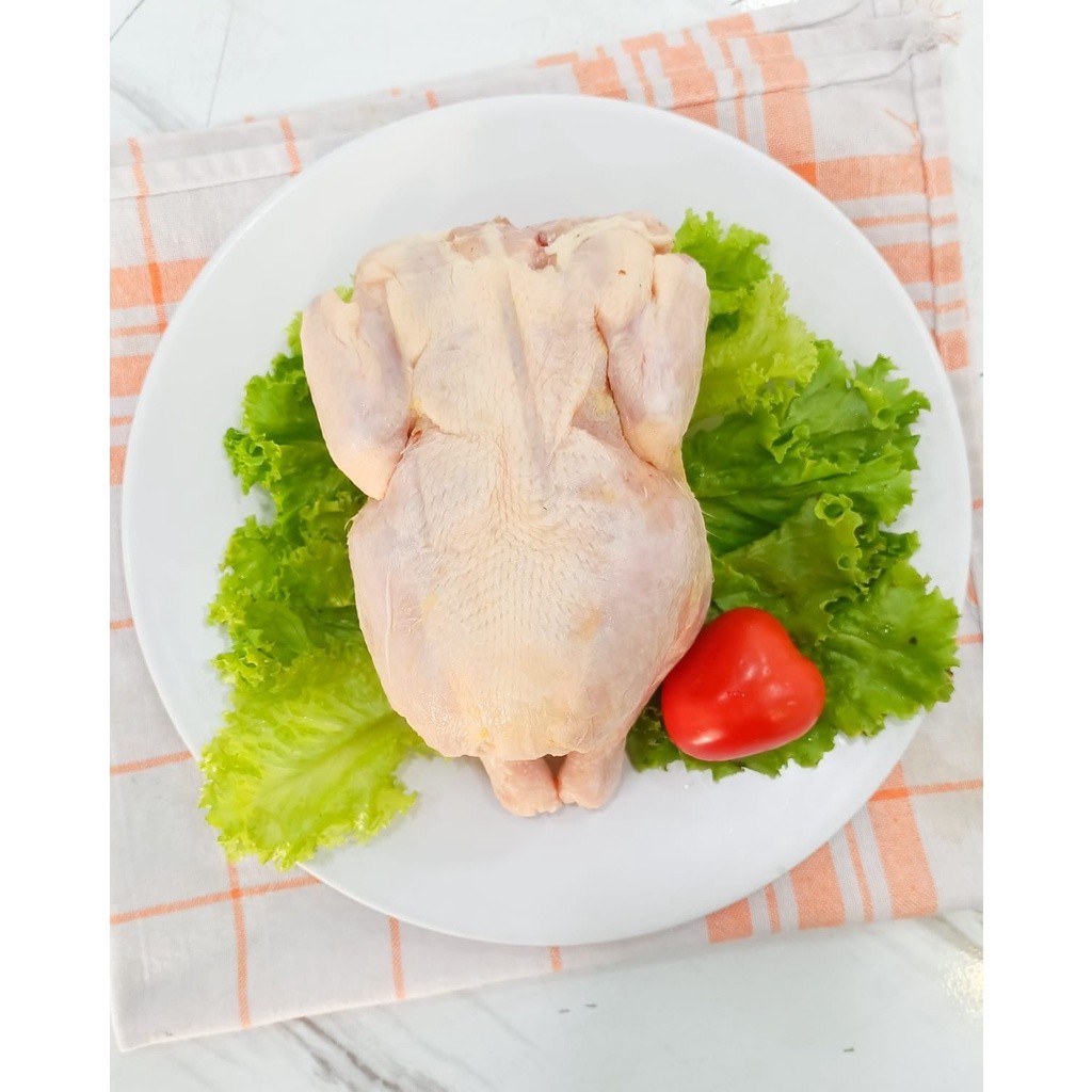 

Ayam Utuh Whole Chicken Broiler Karkas Fresh Frozen -Gratisongkir