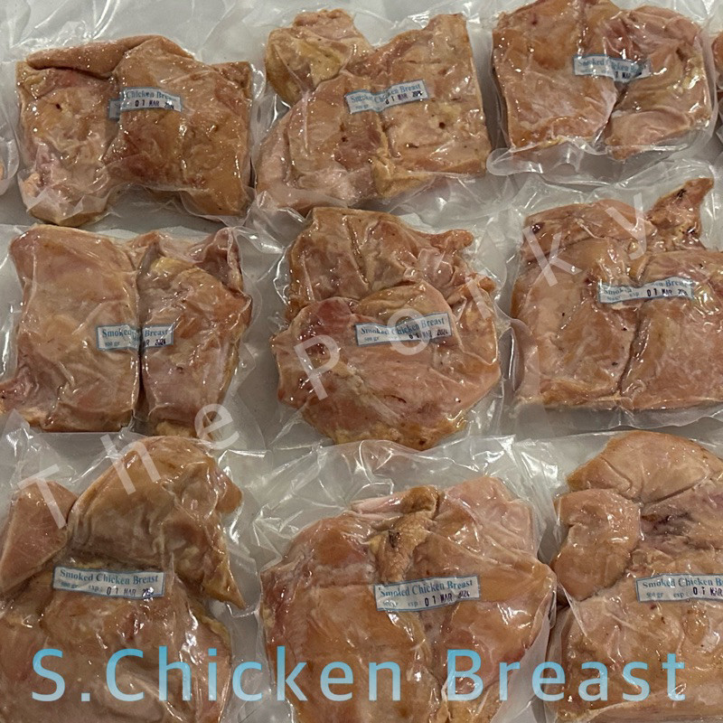 

Smoked Chicken Breast Bali @500Gr -Gratisongkir