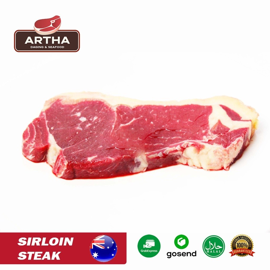 

Sirloin Steak Impor // 500Gr/1Kg -Gratisongkir