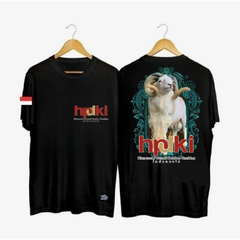 KAOS HPDKI HIMPUNAN PETERNAK DOMBA KAMBING CORAK HIJAU