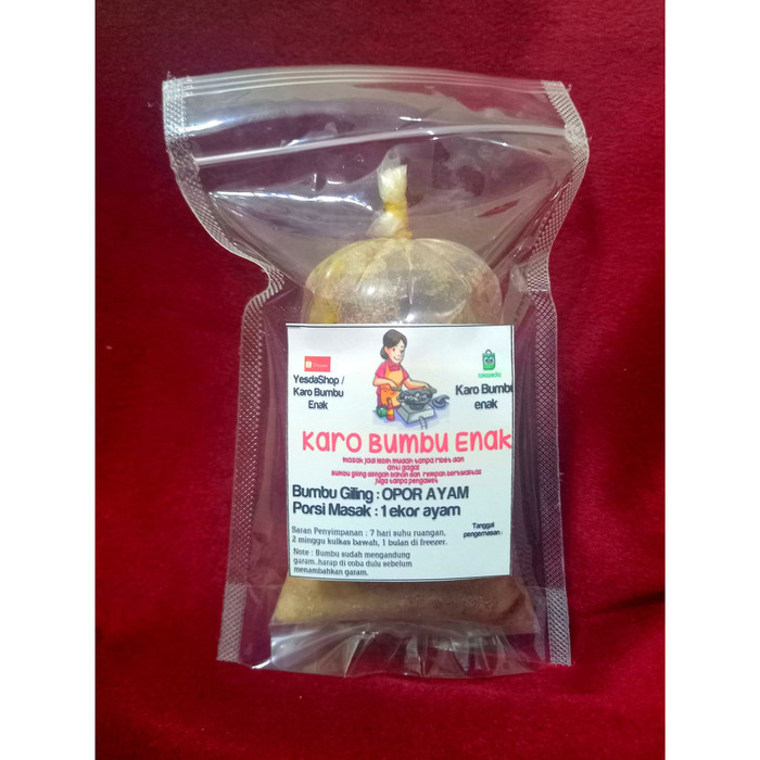 

Bumbu Halus Opor Ayam Putih/Kuning/Bumbu Giling Opor Ayam Putih/Kuning