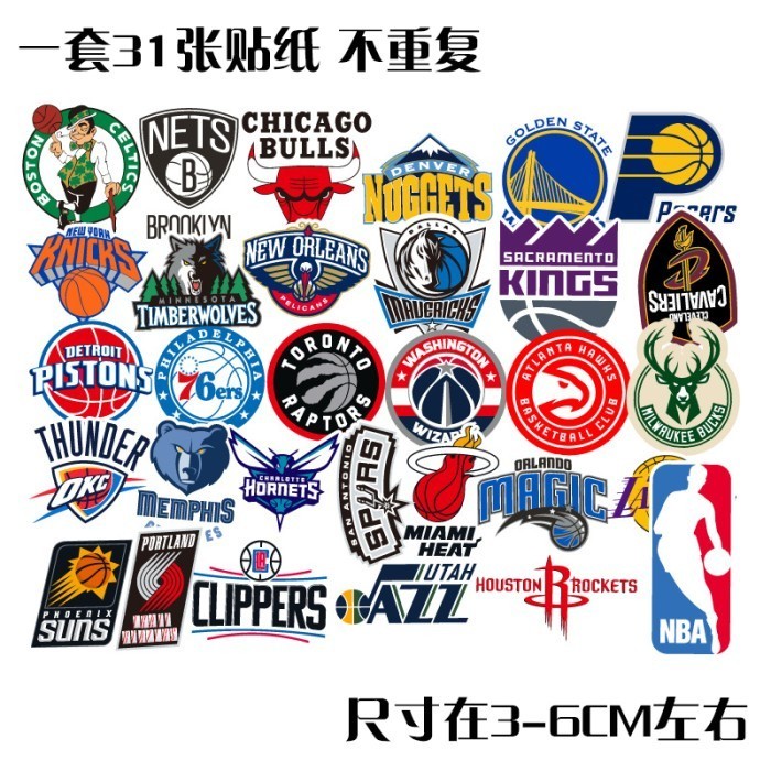 

Sticker Klub Basket Nba