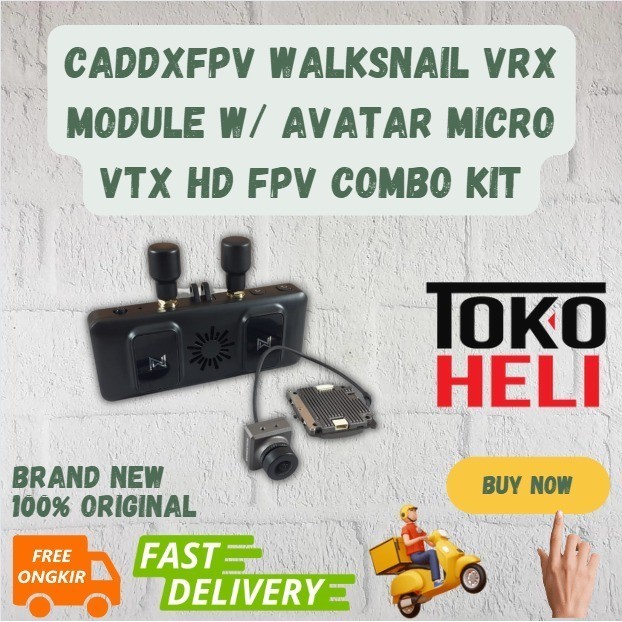 Caddxfpv Walksnail VRX Module w/ Avatar Micro VTX HD FPV Combo Kit