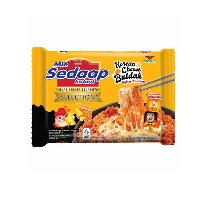 

Sedaap Mie Korean Cheese Buldak