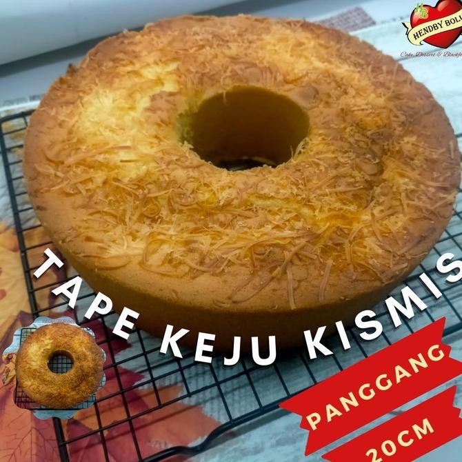 

Kue Bolu Tape Keju Panggang Stok Terbatas