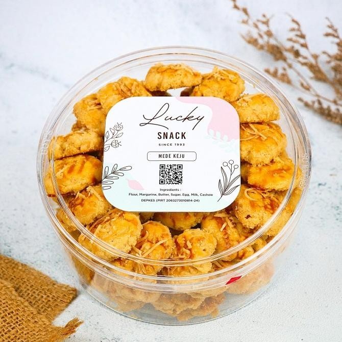 

Ready Kue Kering "Mede Keju" Premium Wijsman Wisman Uk 500 Gram Toples Bulat Pengiriman Cepat