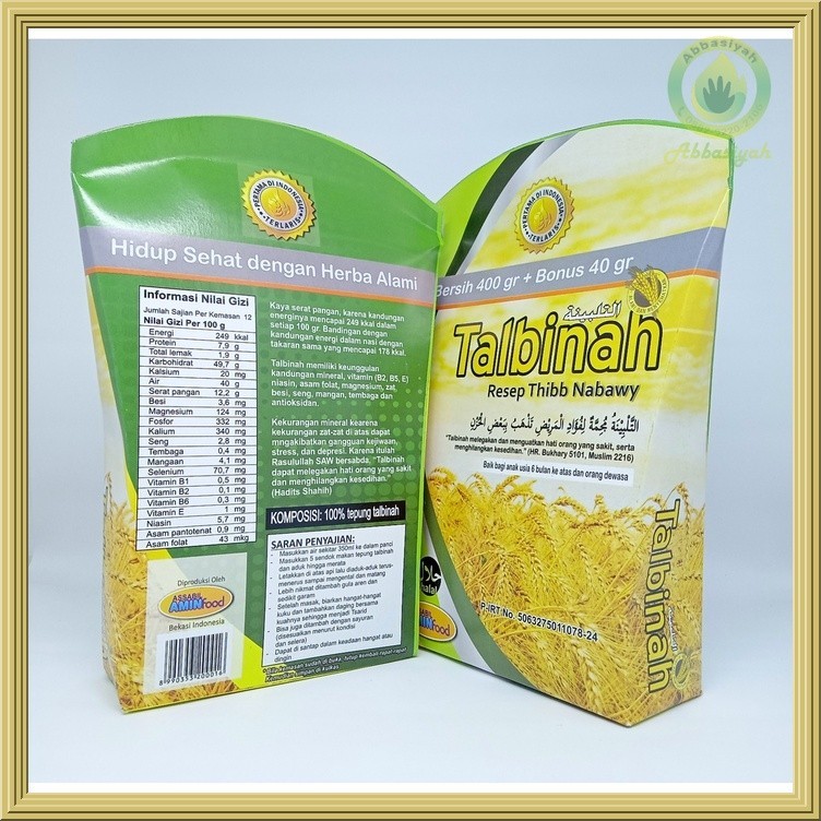 Tepung Talbinah Amin Food 450gr | Thibb Nabawy