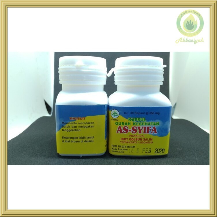 Kapsul gurah Kesehatan AS-Syifa