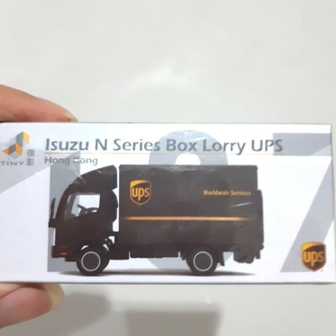 tiny diecast isuzu ups series box lorry not minigt era mini gt