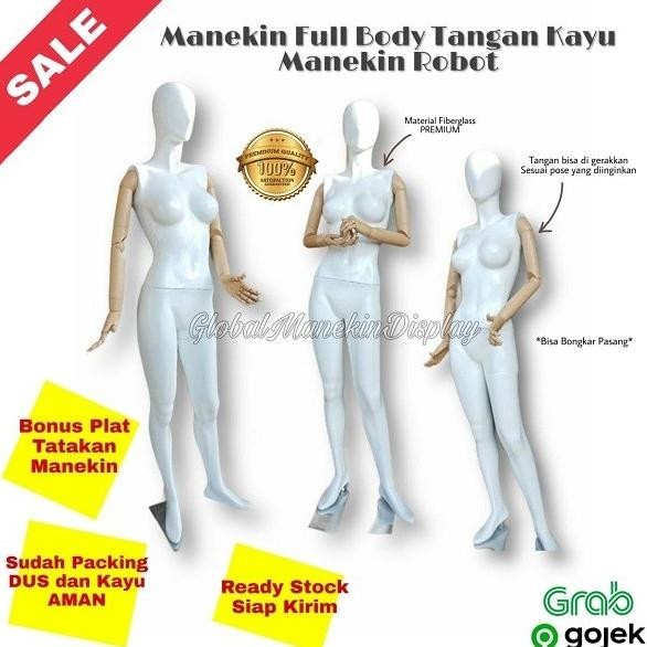 Manekin Tangan Robot |Manekin Tangan Kayu