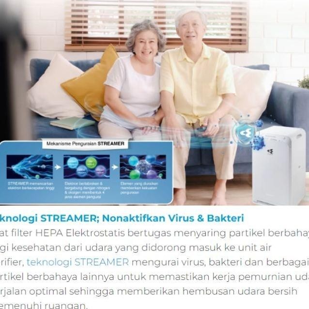 Berkualitas| AIR PURIFIER DAIKIN MC55UVM HEPA FILTER