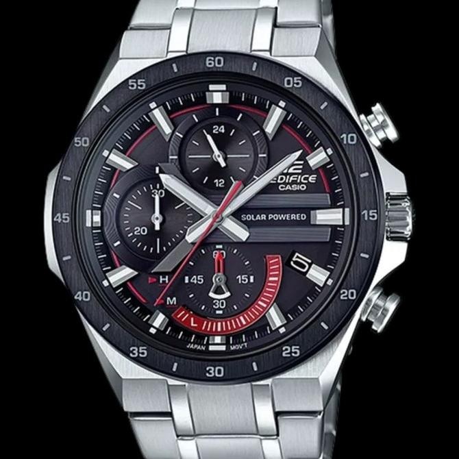 Jam Tangan Pria Casio Original Edifice Solar Power EQS-920DB-1A