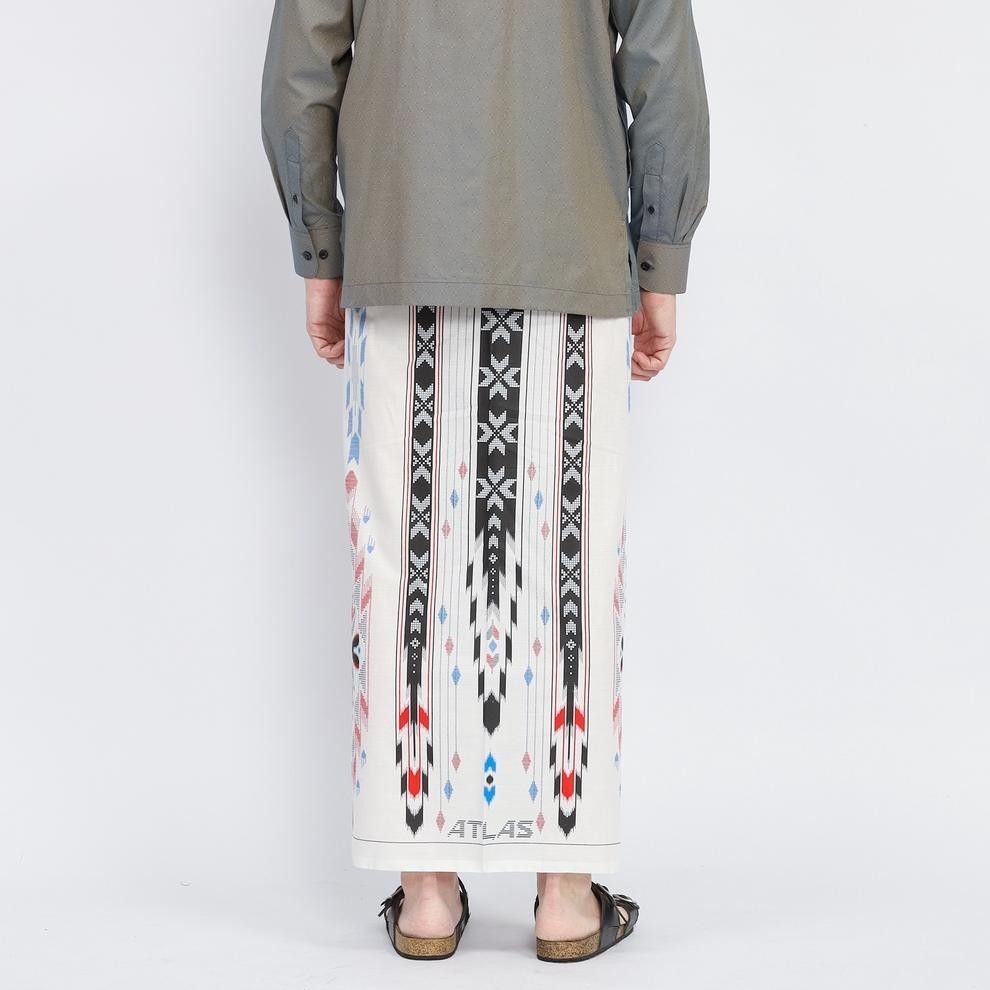 Beli 2 Lebih Murah Sarung Atlas Idaman 555 Kembang Motif Bhs Jia 01 Warna Putih 02 Original