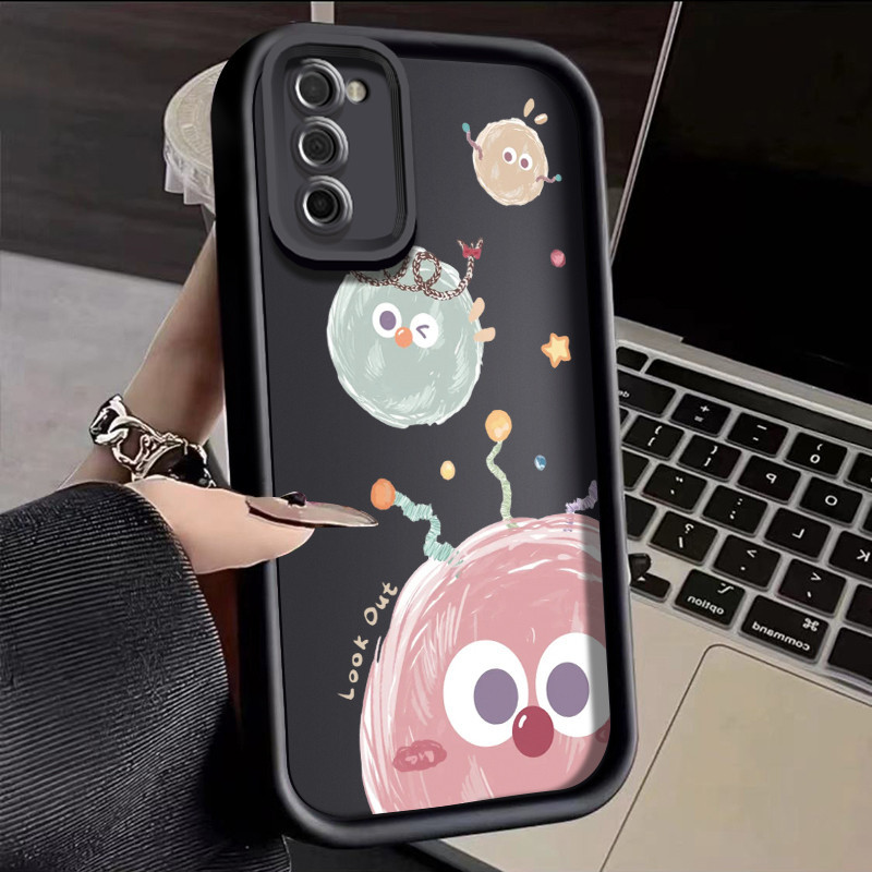 Casing Hp Samsung Galaxy A03s A02s M02s F02s Case pola Bola berwarnat desain Casing HP lensa kamera 