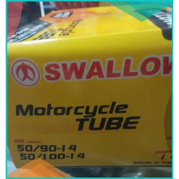 BAN DALAM SWALLOW UKURAN 50/100-14 UNTUK BAN LUAR SWALLOW 50/100-14 19