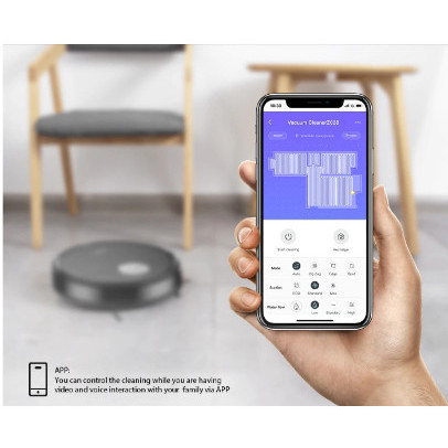 Midea I5C Smart Robot Vacuum Cleaner 4000Pa Suction Garansi Resmi
