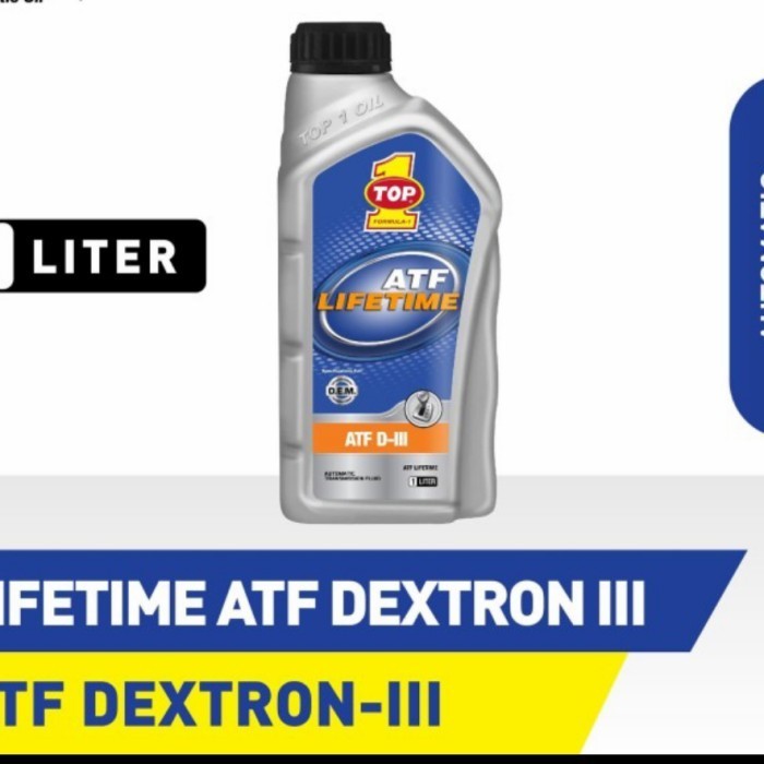 OLI ATF TOP 1 DEXTRON 3 (OLI TRANSMISI MOBIL MATIC) 1 LITER (00885)