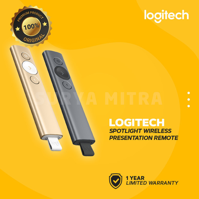 Laser Pointer Wireless Presenter Logitech Spotlight Presenter