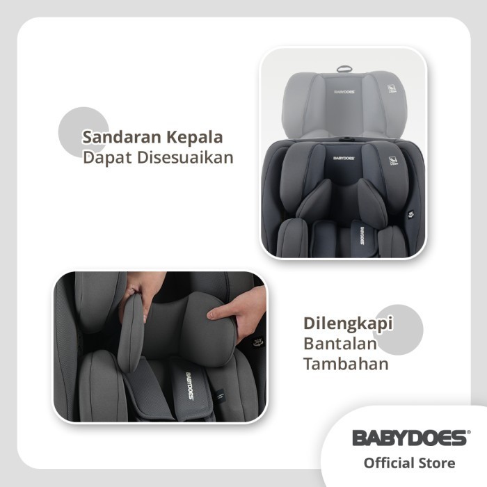 Babydoes Carseat Baldwinz+ 360 Rotatable Car Seat 360