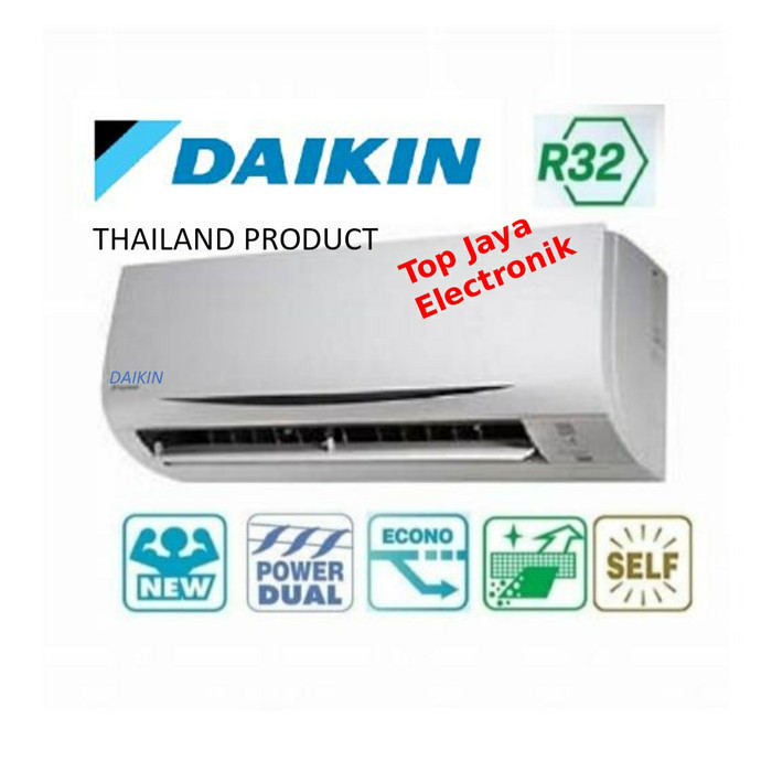 Ac Daikin 1Pk Thailand/Daikin Ac 1Pk Thailand Baru Bergaransi Resmi Termurah Terlaris Promo