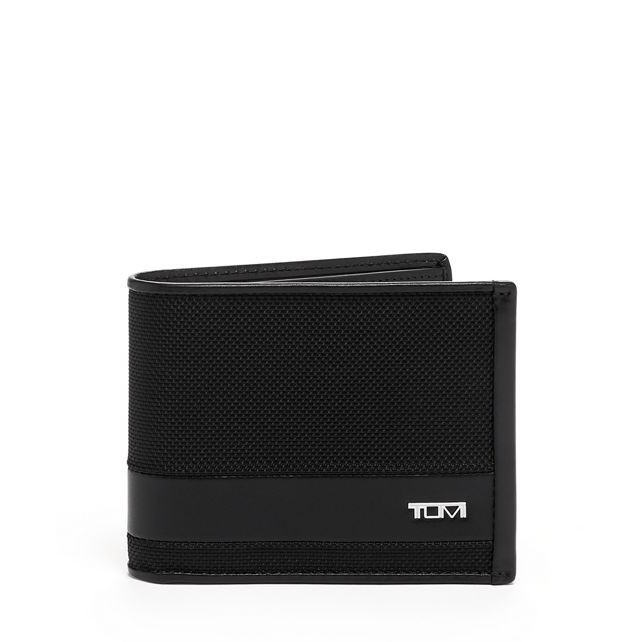 Tumi Alpha Global Double Billfold - Dompet Pria - Black Termurah Terlaris Promo