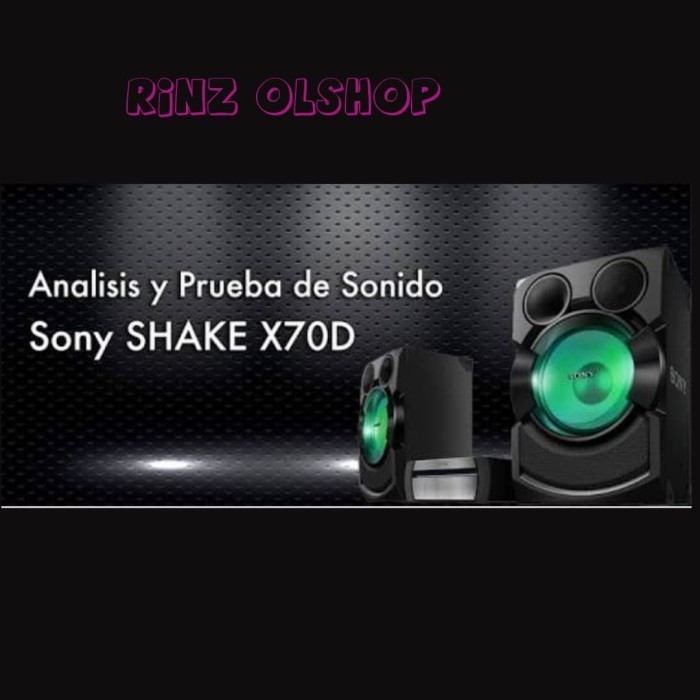 Sony Shake X70D Home Audio System With Dvd Bluetooth