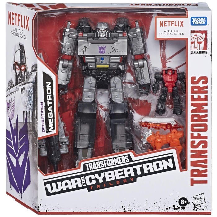 Megatron Transformers Netflix War For Cybertron Trilogy Hasbro