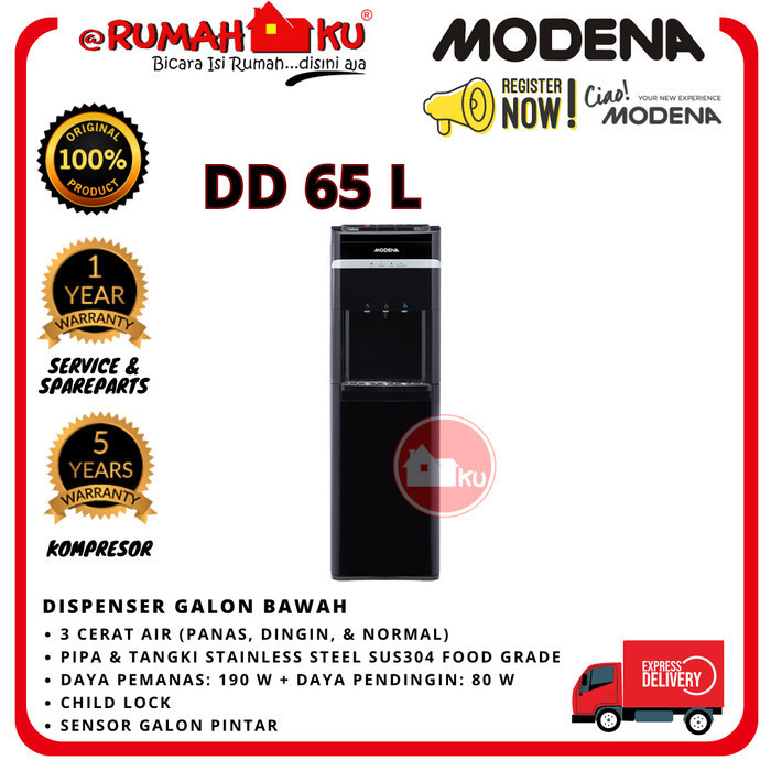 Dispenser Modena Dd 65 L Termurah Terlaris Promo