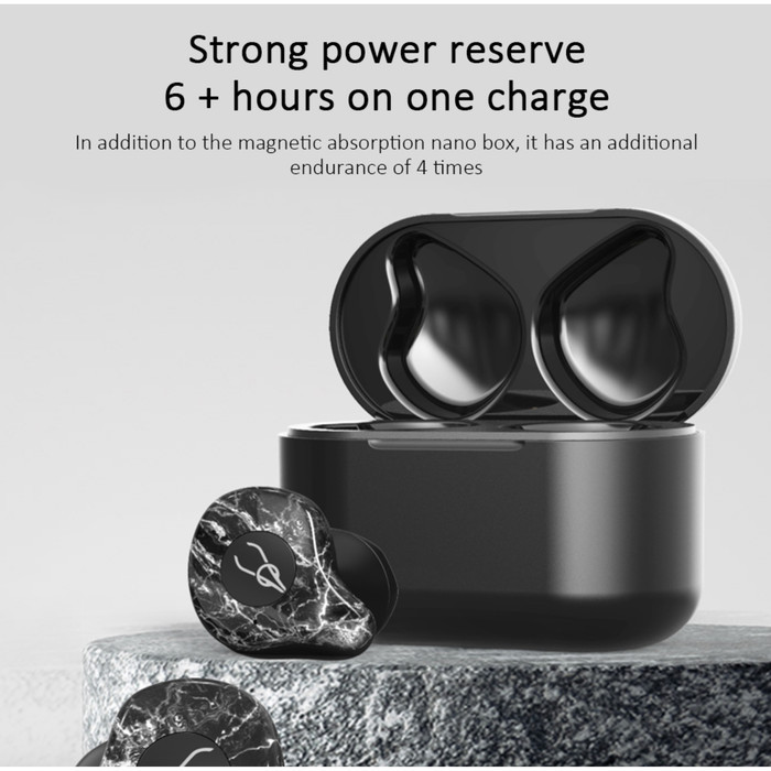 Sabbat X12 Ultra Marble Qualcomm Aptx Earphone Bluetooth 5.0 Alt E12