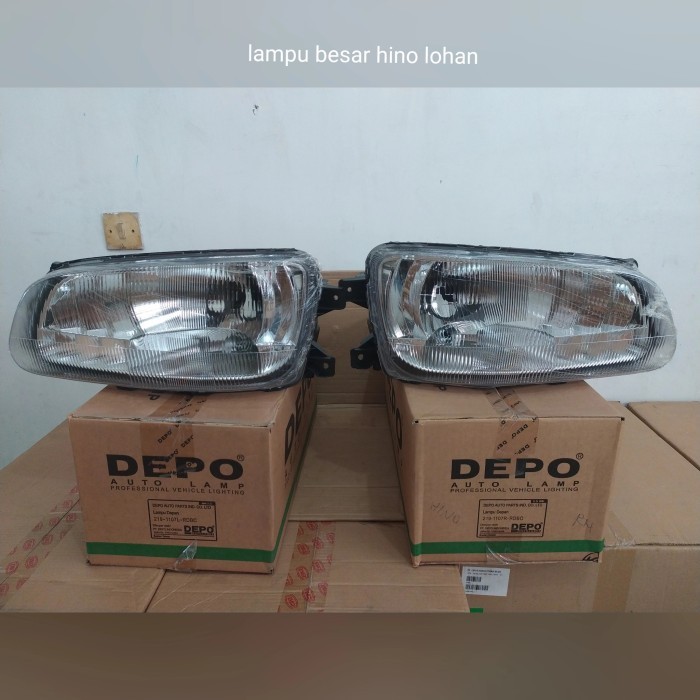 BEBAS ONGKIR - Lampu besar hino lohan Depo