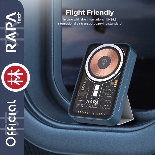 Rapatech Pb2011 & Dc3034 - Powerbank Wireless Pd20W & Line+ Mfi 27W