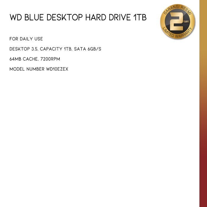 Western Digital - 1Tb Blue