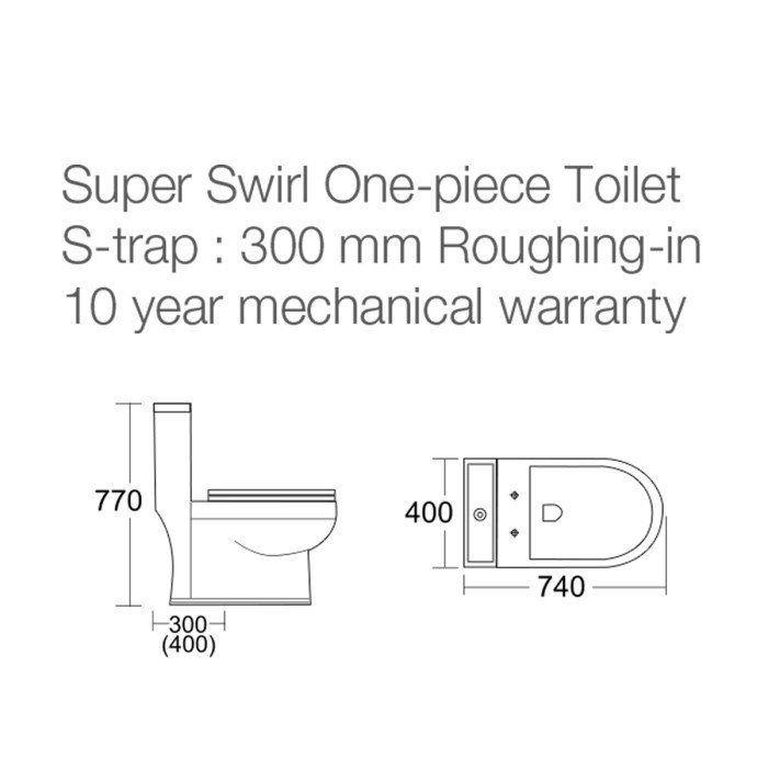 Closet Oulu A930 One-Pieces Termurah Terlaris Promo