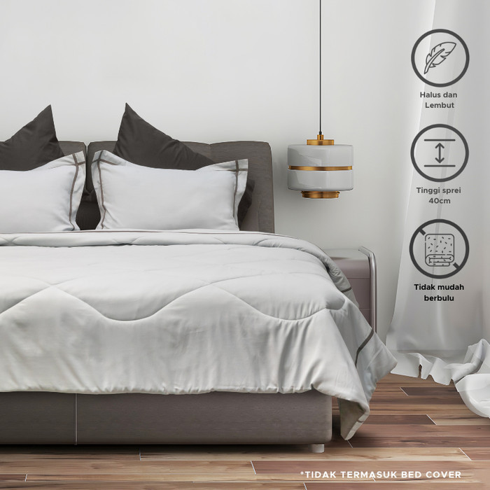 Tomomi - Bedsheet Set / Sprei Set Nanotex Keiko