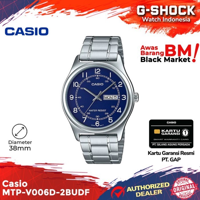 Casio General Mtp-V006D-2Budf Mtp-V006D Mtp-V006 Mtpv006D Mtp V006D