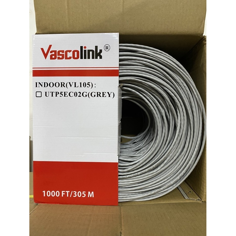Kabel Lan Utp Cat 5 Vascolink / Kabel Data Cat 5 Vascolink